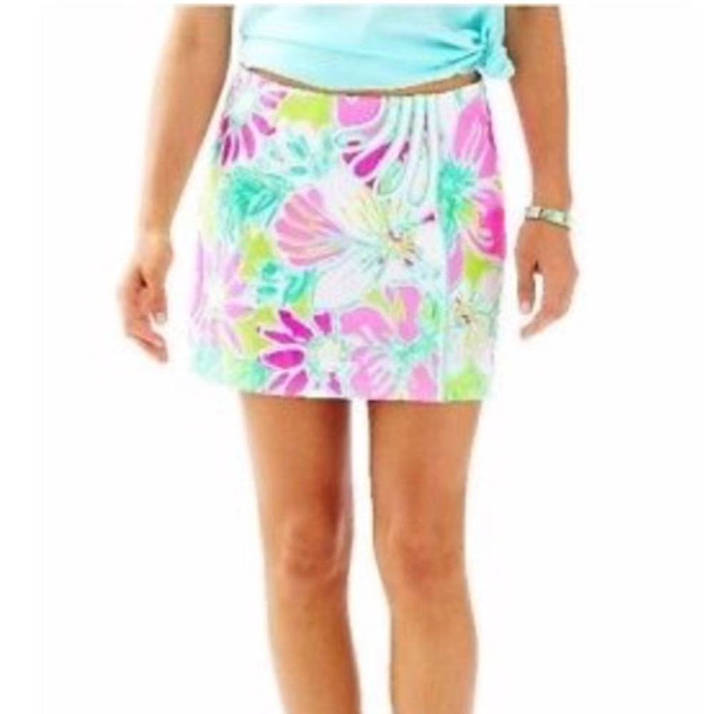 Lilly Pulitzer Jasmine Skort in Flamingo Pink